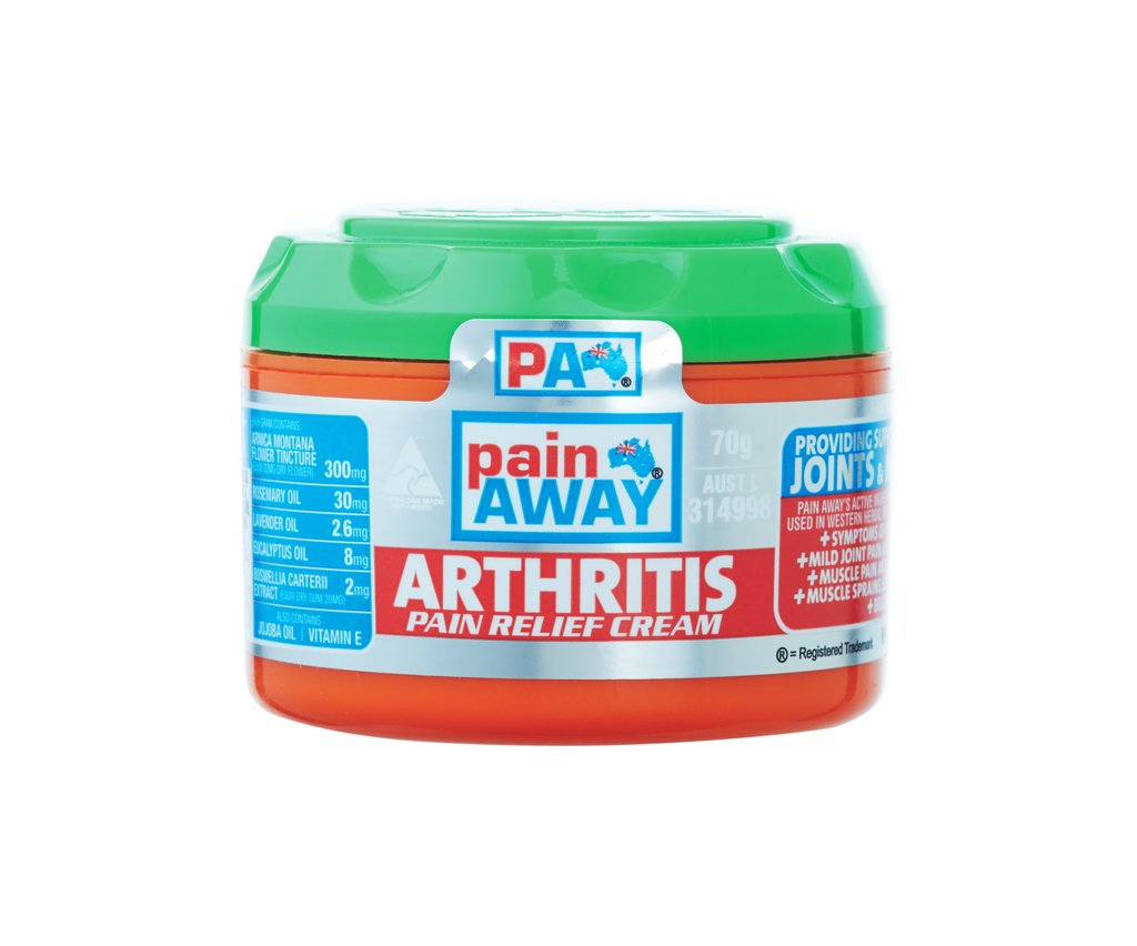 1 x PAIN AWAY ARTHRITIS <BR> PAIN RELIEF CREAM 70G