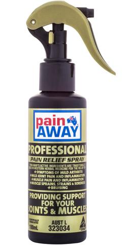 PAIN AWAY PROFESSIONAL <BR> PAIN RELIEF SPRAY 100ML