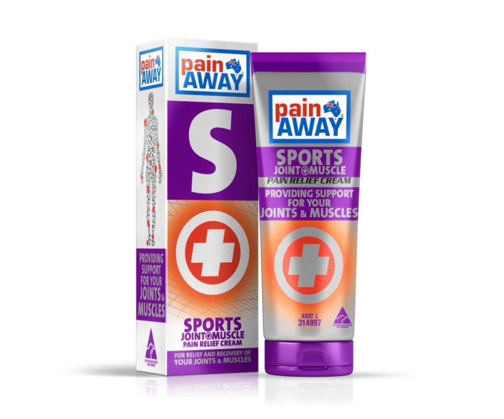 1 x PAIN AWAY SPORTS - JOINT & MUSCLE <br> PAIN RELIEF CREAM 125G TUBE