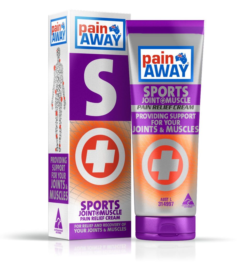 PAIN AWAY SPORTS - JOINT & MUSCLE <br> PAIN RELIEF CREAM 125G TUBE