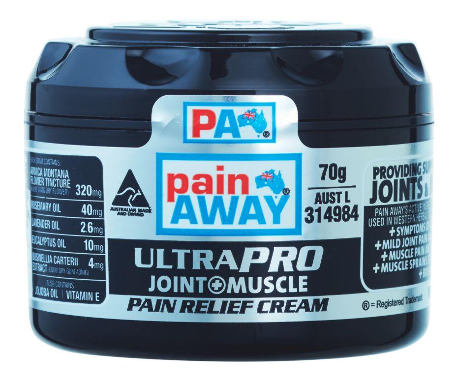 PAIN AWAY ULTRA PRO - JOINT & MUSCLE PAIN RELIEF <BR> CREAM 70G